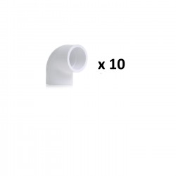 ABS Pipe Fittings - 1.5" 90 Degree Elbow - Pack of 10