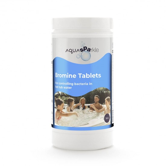 Aquasparkle Spa Bromine Tablets - 1kg