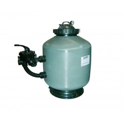Certikin Vision Filter 20" (500mm) Side Mount complete with Multiport & Pressure Gauge