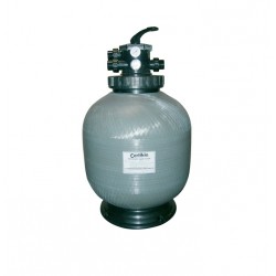 Certikin Vision Filter 20" (500mm) Top Mount complete with Multiport & Pressure Gauge