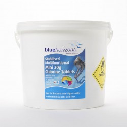 Blue Horizons Multi Functional Mini 20g Chlorine Tablets - 2.5kg
