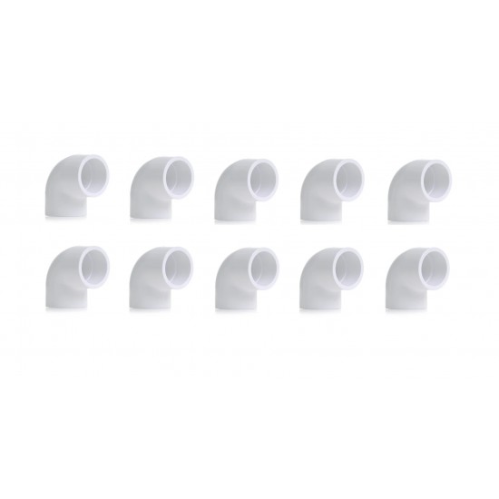ABS Pipe Fittings - 1.5" 90 Degree Elbow - Pack of 10