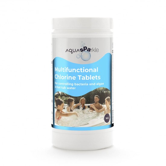AquaSparkle Spa Multifunctional Chlorine Tablets - 1kg
