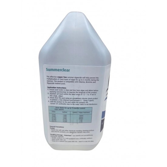 Neptune Summerclear Pool Algicide 2lt