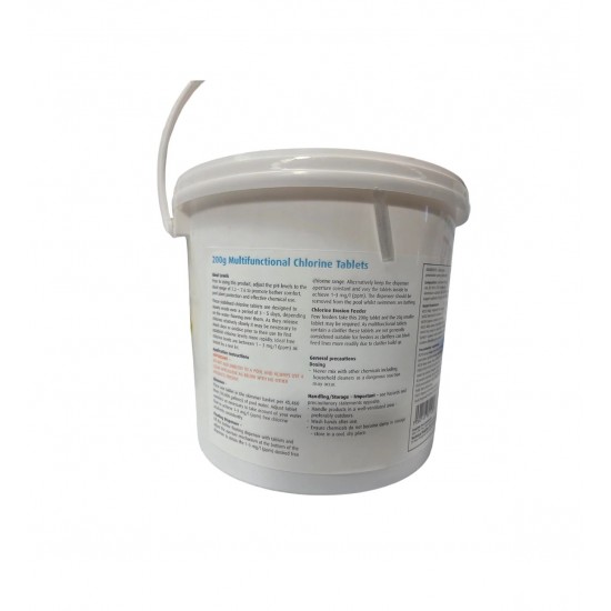 Neptune 200g Multifunctional Chlorine Tablets - 2kg