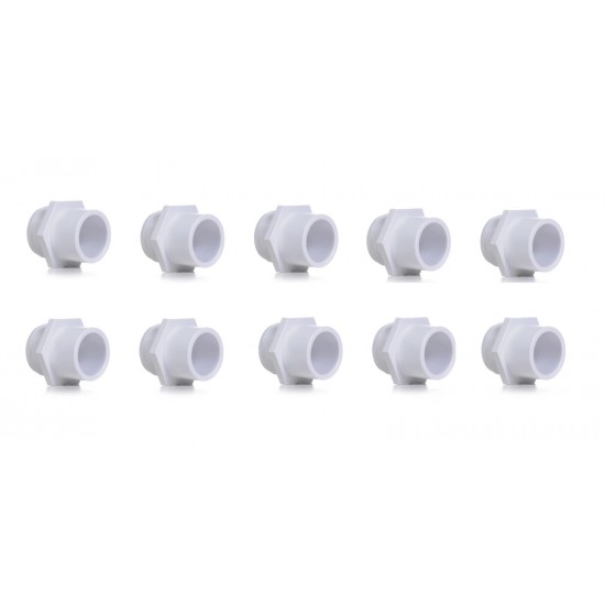 ABS Pipe Fittings - 1.5" Nipple - Pack of 10