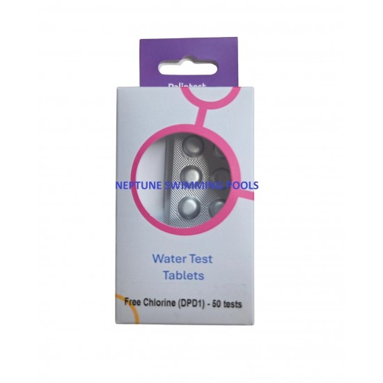 Palintest Chlorine DPD1 Test Tablets for Swimming Pool or Spa - Pack of 50