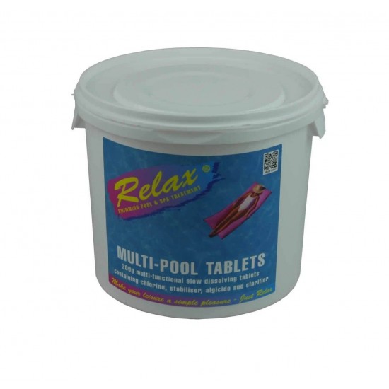 Relax Multi Function Chlorine Tablets - 5kg