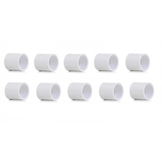 ABS Pipe Fittings - 1.5" Socket - Pack of 10