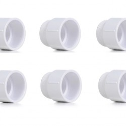 ABS Pipe Fittings - 1.5" Socket Nipple - Pack of 10