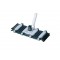 Certikin Graphite 9" Flexible Concrete Vacuum Head with Brushes