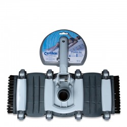 Certikin Graphite 9" Flexible Concrete Vacuum Head with Brushes