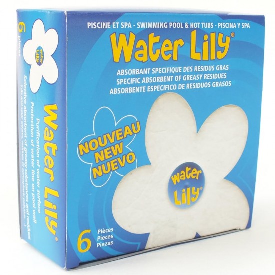 Water Lily Scum Sponge - Pack of 6