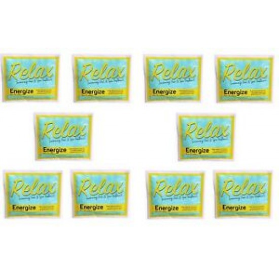 Spa Hot Tub Relax Energize Oxygen Shock Treatment Sachet x 10