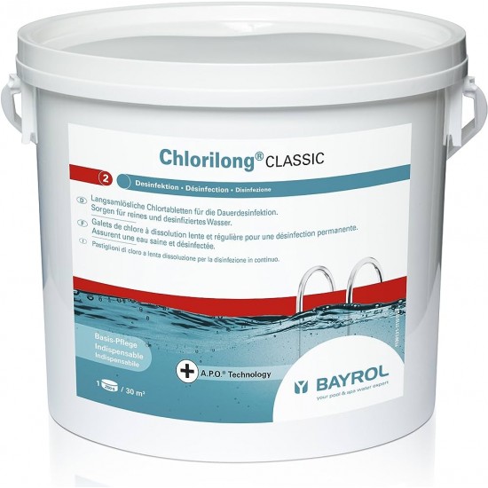 Bayrol Chlorilong Classic Chlorine Tablets 5kg
