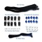 Swimming Pool Solar Cover & Heat Retention Cover Roller Strap Set Attachment Kit