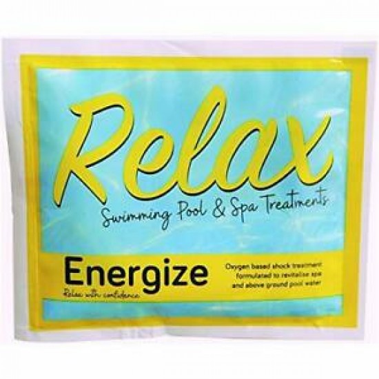 Spa Hot Tub Relax Energize Oxygen Shock Treatment Sachet x 10