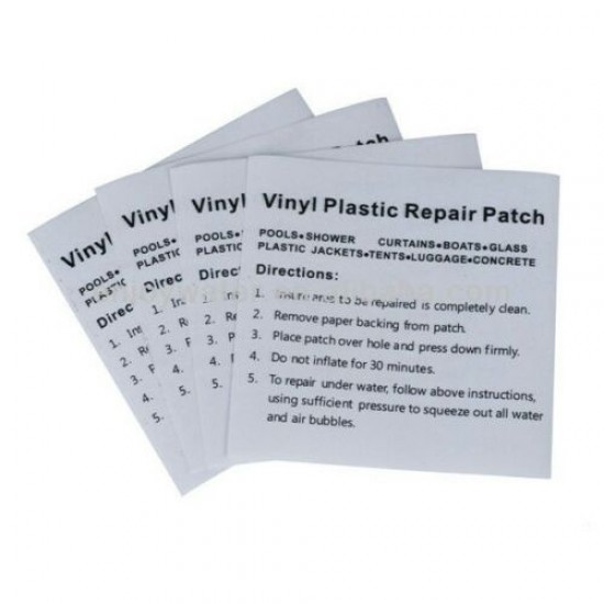 Boxer  Vinyl Liner / Inflatable Repair Pool Patches - Large