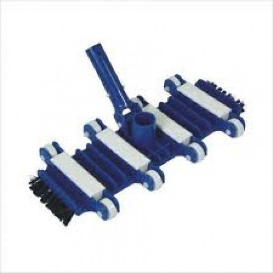 Swimming Pool Flexible Concrete Vacuum Head with Side Brushes
