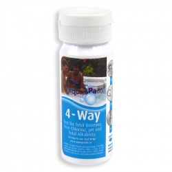 Aquasparkle 4 Way Swimming Pool & Spa Test Stripes for Chlorine or Bromine